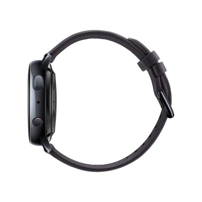 Samsung Galaxy Watch Active 2 SM-R835 40mm Stainless Steel Black Leather - LTE- SM-R835USKAXAR