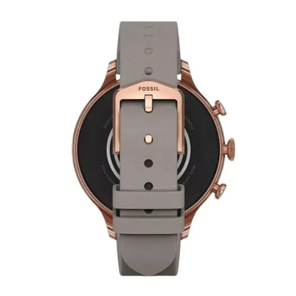 Fossil - Gen 6 Smartwatch 42mm Gray Leather - Gray - FTW6079V