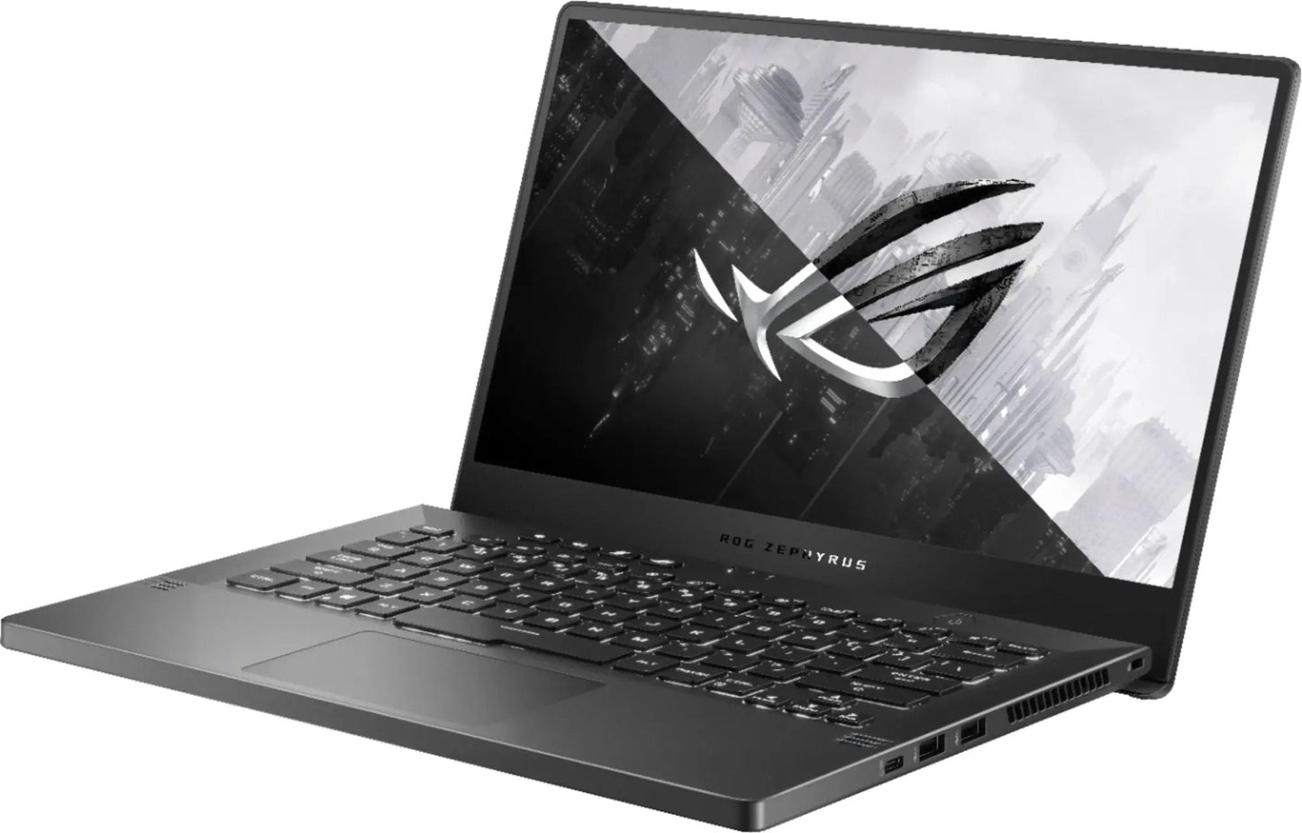 ASUS - ROG Zephyrus G14 14" FHD Laptop - AMD Ryzen 7 5800HS - 16GB RAM - NVIDIA GeForce GTX 1650 - 512GB SSD - Gray - GA401QH-211.ZG14BL