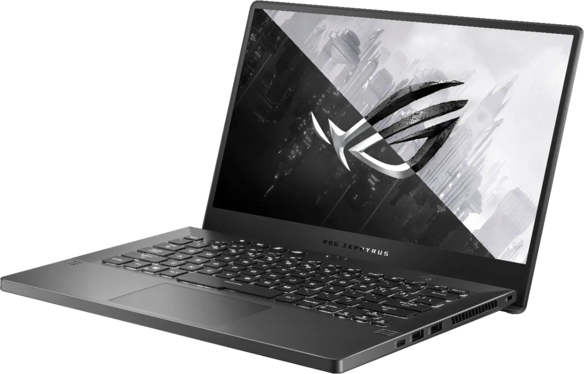 ASUS - ROG Zephyrus G14 14" FHD Laptop - AMD Ryzen 7 5800HS - 16GB RAM - NVIDIA GeForce GTX 1650 - 512GB SSD - Gray - GA401QH-211.ZG14BL