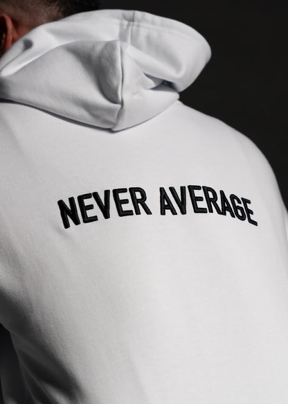 Arctic White Zip Up Hoodie (SALE)