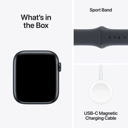 Apple Watch SE 2nd Generation (GPS) 44mm Aluminum Case with Midnight Sport Band - M/L - Midnight