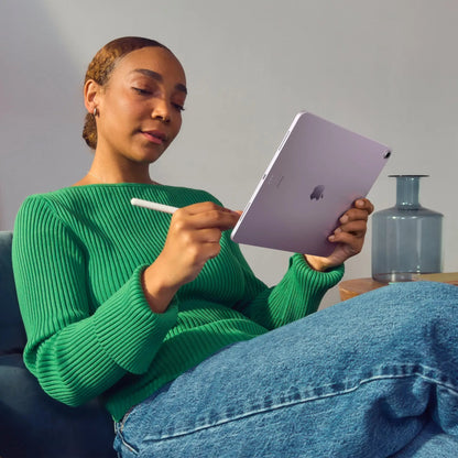 Apple - 13-inch iPad Air M2 chip Built for Apple Intelligence Wi-Fi 128GB - Purple