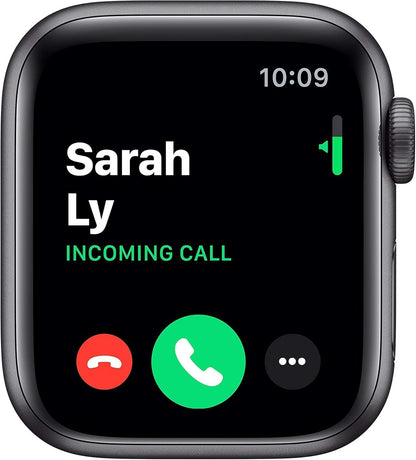Apple Watch Series 4 (GPS + Cellular, 44MM) - Space Black Aluminum Case with Black Sport Band