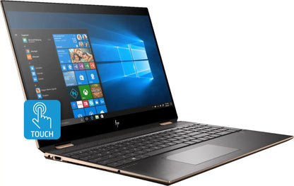 HP Spectre x360 2-in-1 15.6" 4K Ultra HD Touch-Screen Laptop - Intel Core i7-8565U - 16GB RAM - 512GB SSD - 15-DF0013DX