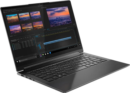 Lenovo Yoga 9i 14 2-in-1 14" 4K HDR Touch-Screen - Intel Evo Core i7-1195G7 - 16GB RAM - 512GB SSD - Black - 82BG0091US