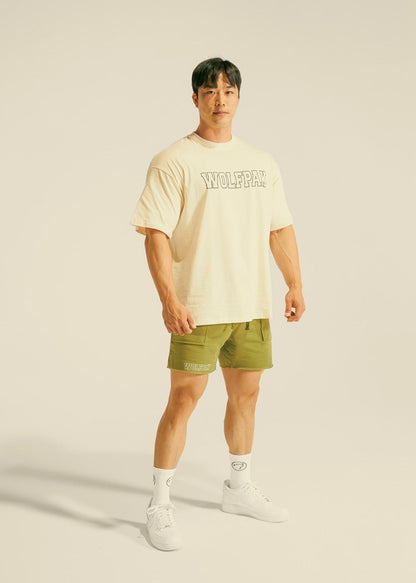 Men's Varsity Tee Cream (SALE)