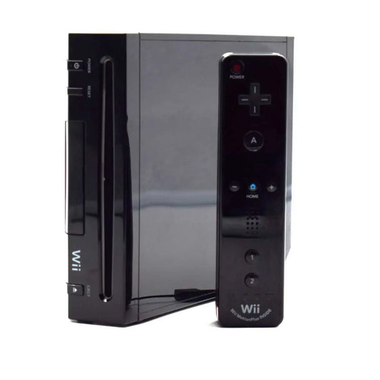 Nintendo Wii Black Console - RVKSKAAH