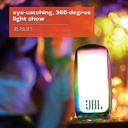 JBL Pulse 5 Waterproof Portable Bluetooth Speaker - JBLPULSE5BLKAM