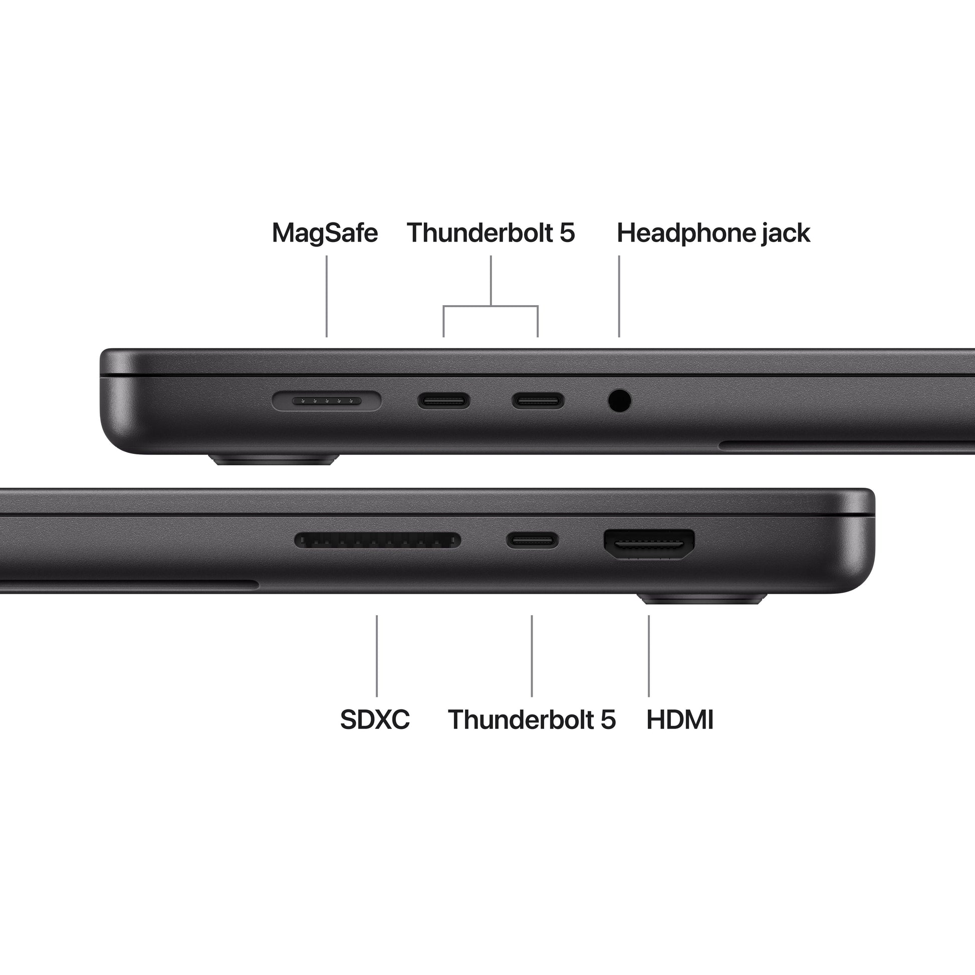 16-inch MacBook Pro with M5 Pro or Max - Nano-texture Display - Space Black