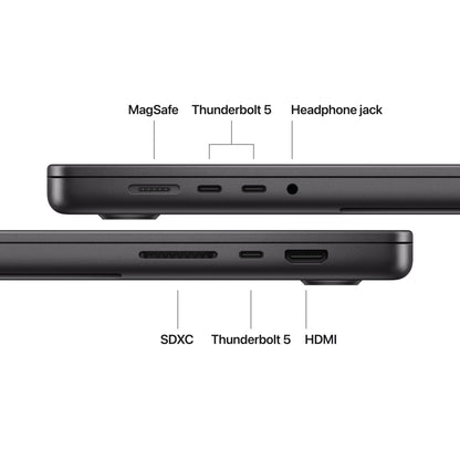 16-inch MacBook Pro with M5 Pro or Max - Nano-texture Display - Space Black