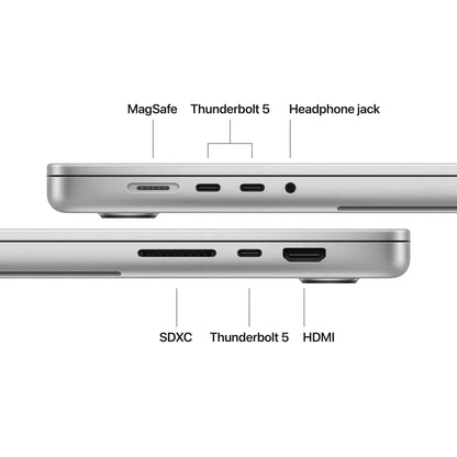 16-inch MacBook Pro with M5 Pro or Max - Standard Display - Silver