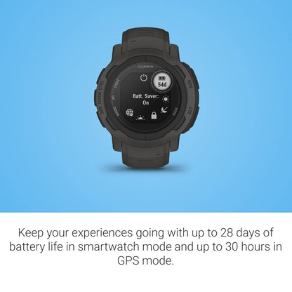 Garmin Instinct 2 45mm Smartwatch - Graphite - 010-02626-10