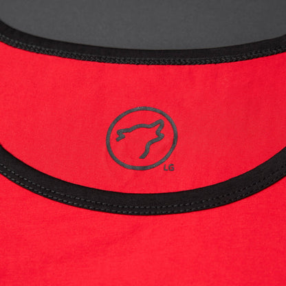Men's Performance Tank Savage Red w/ Black Border (SALE)