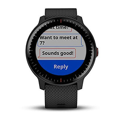 Verizon Garmin VivoActive 3 Music Smartwatch - Black - 010-01986-00