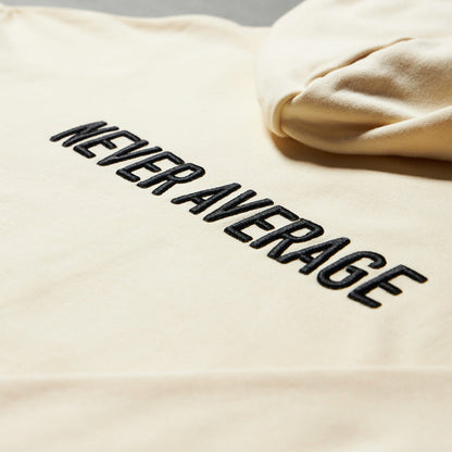 Cream Zip Up Hoodie (SALE)
