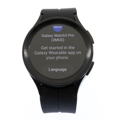 Samsung Galaxy Watch 5 Pro - 45mm - LTE - Black Titanium - SM-R925UZKAXAA