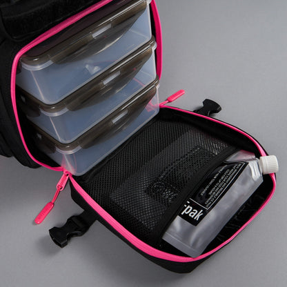 35L Black Neon Pink Meal Prep Management