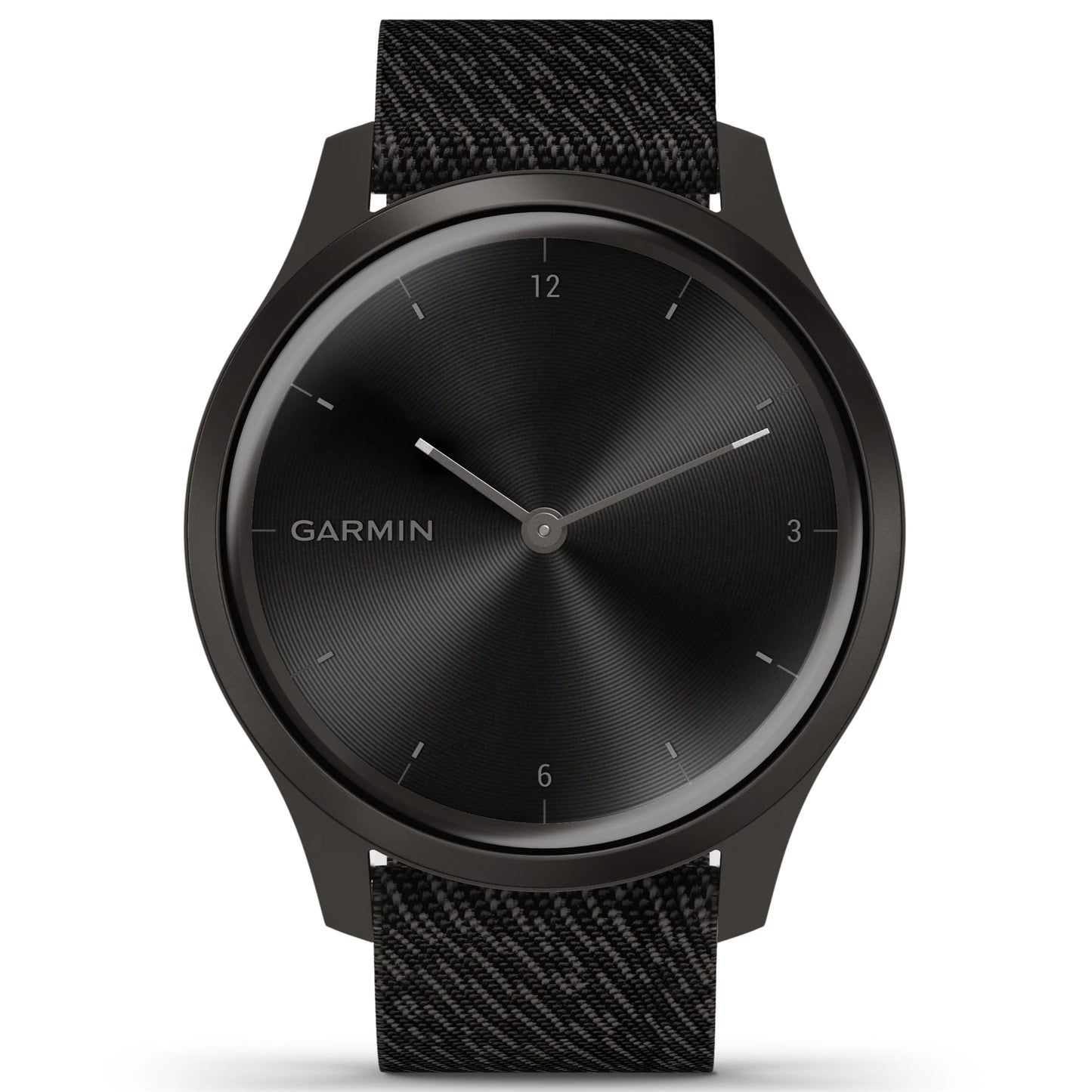 Garmin vivomove Style Hybrid Smartwatch 42mm Aluminum Graphite With Black - 010-02240-03