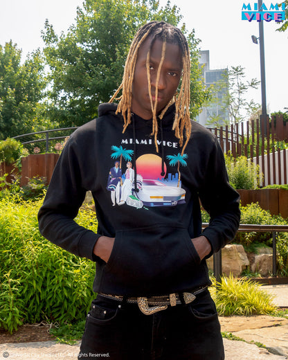MIAMI VICE HOODY (BLACK)