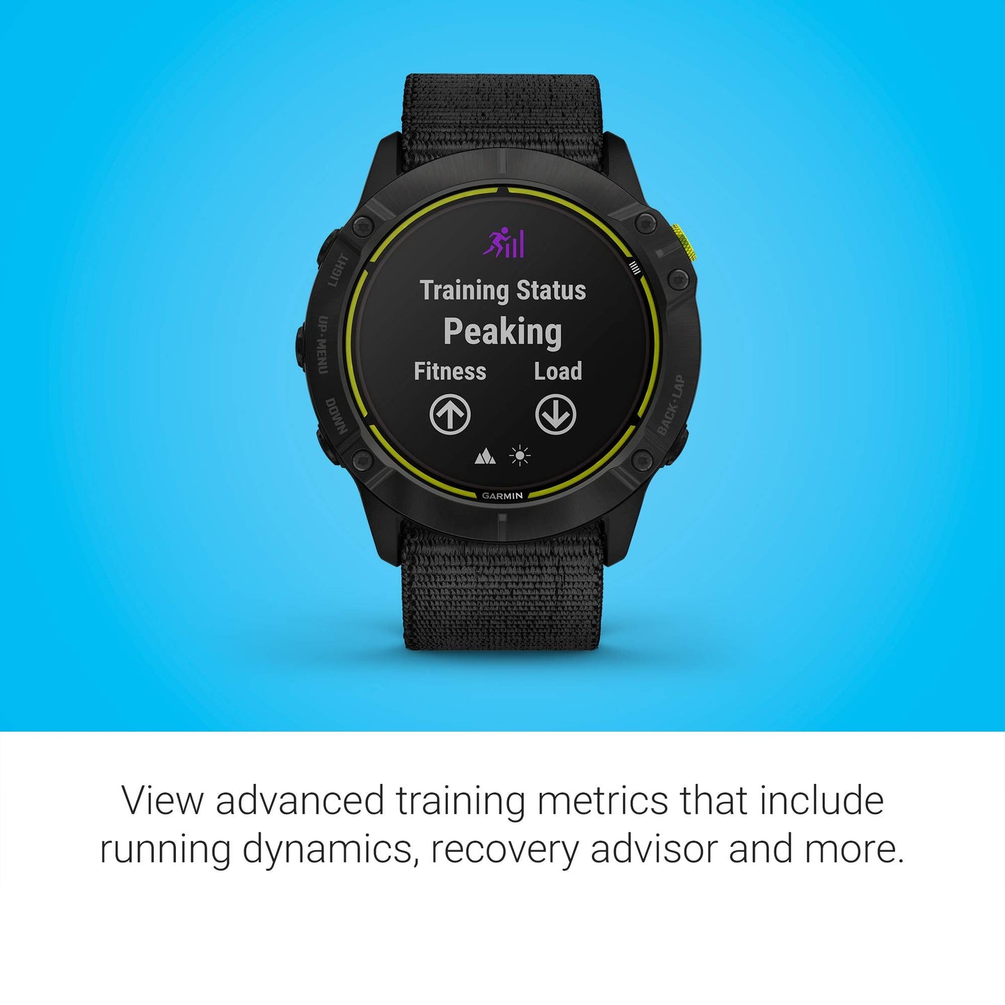 Garmin Enduro Smartwatch GPS Watch with Solar Black UltraFit Nylon Band - 010-02408-00