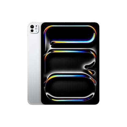 Apple iPad Pro - 11-inch  M4 chip (Wi-Fi + Cellular) 256GB with Standard Glass - Silver