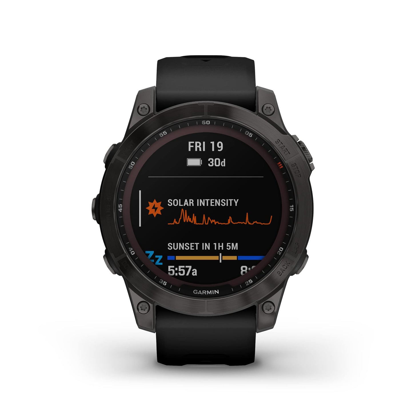 Garmin fenix 7 Solar GPS Smartwatch 47mm - Slate Gray - 010-02540-10