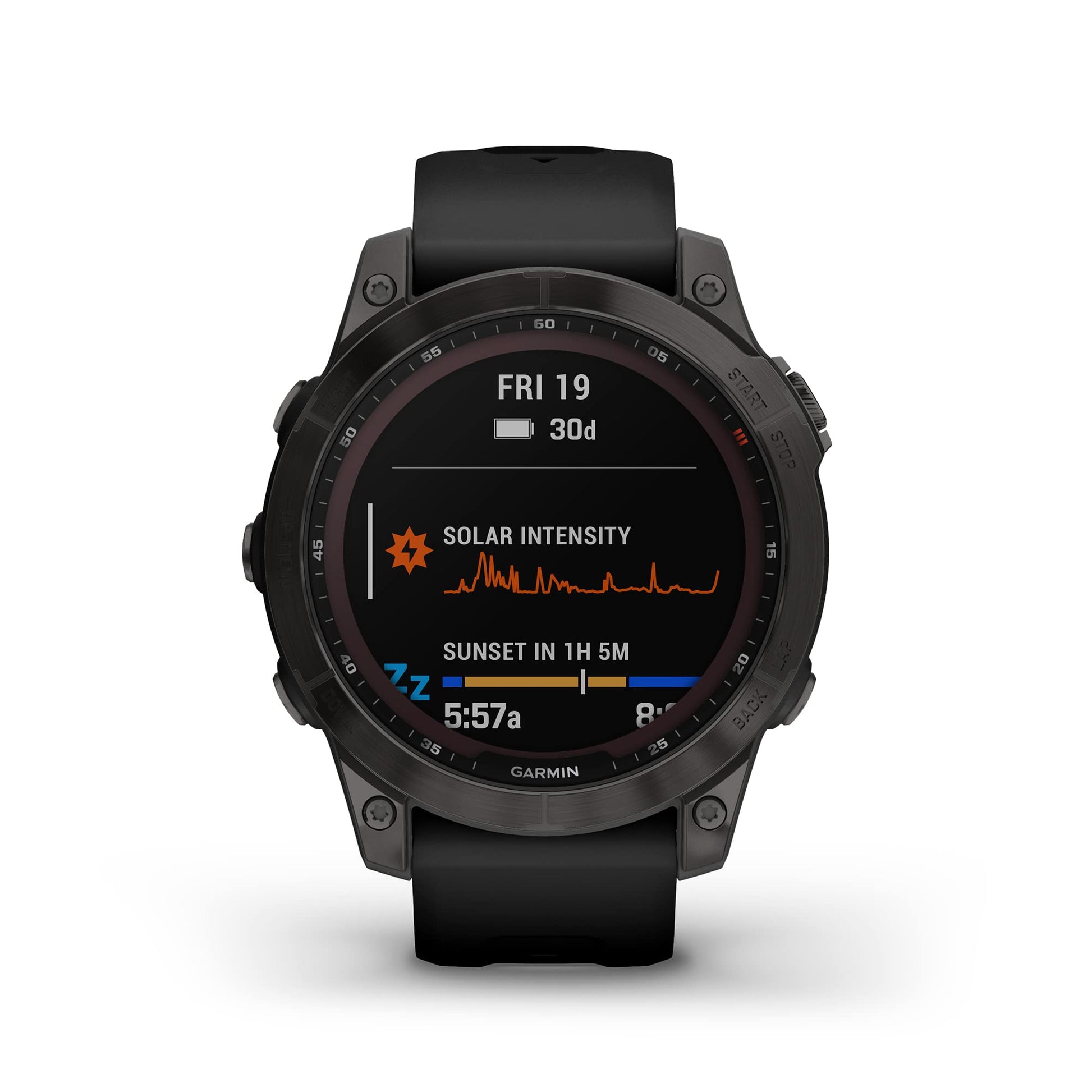 Garmin fenix 7 Solar GPS Smartwatch 47mm - Slate Gray - 010-02540-10