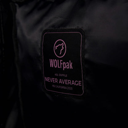 40L Ultimate Duffle Bag Leopard Pink Zip (SALE)
