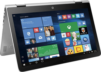 HP Spectre x360 2-in-1 15.6" 4K Touch-Screen Laptop - Intel Core i7-6500U - 16GB RAM - 256GB SSD - Silver - 15-AP012DX