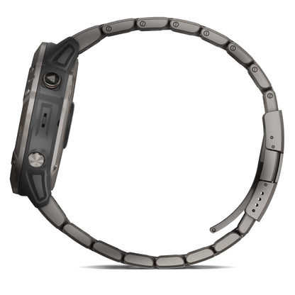 Garmin Fenix 6X Pro Solar 51mm - Titanium With Vented Titanium Bracelet - 010-02157-23