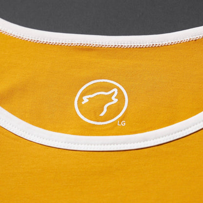 Men's Performance Tank Amber W/ Off White Border (SALE)