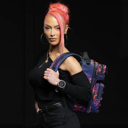15L Backpack Neon Leopard