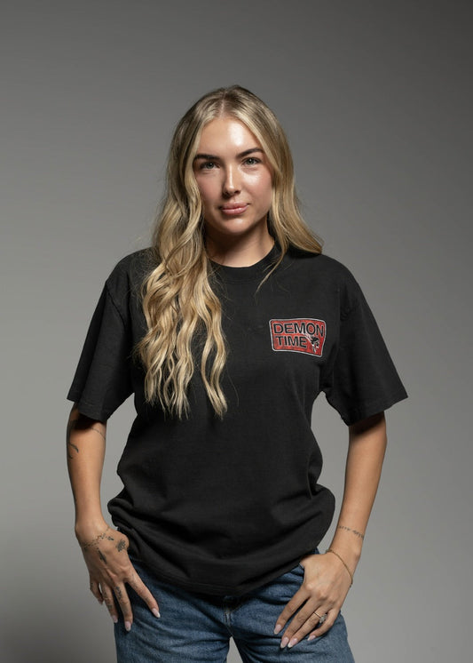 Duality Graphic T-Shirt Face Your Demons