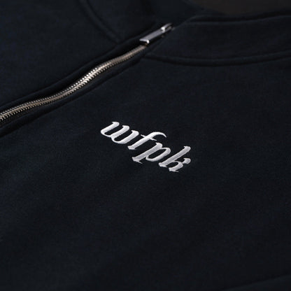 Gothic Black Quarter Zip (SALE)