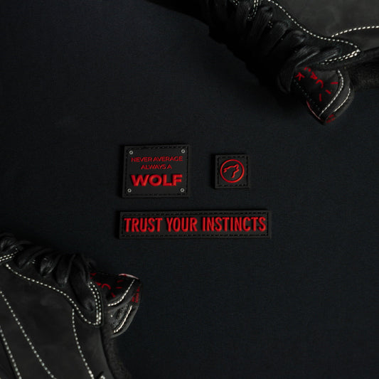 Black Phantom Red Backpack Mini Patch Kit