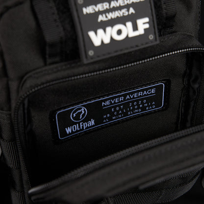 4L Mini Tactical Sling Bag Alpha Black