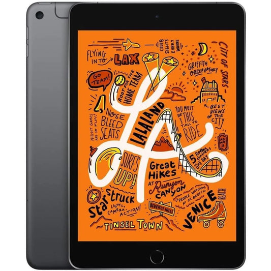 Apple iPad Mini (5th Generation, 2019) ? 7.9" Wi-Fi + Cellular ? 256GB ? Space Gray ? MUXM2LL/A