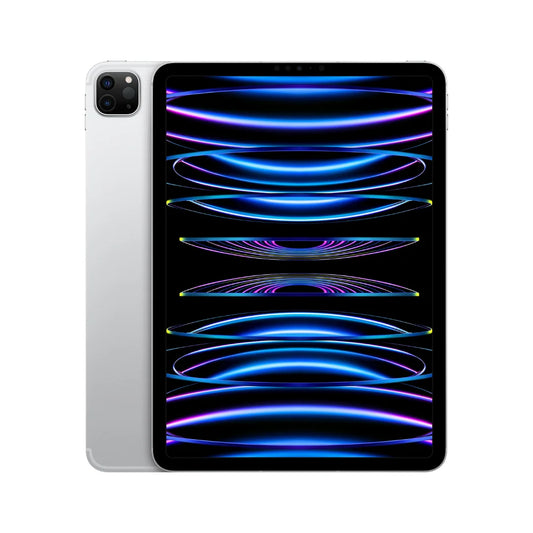 Apple iPad Pro (11-inch, 4th Gen, 2022) ? M2 Chip ? 256GB ? Wi-Fi + Cellular ? Silver ? MP583LL/A