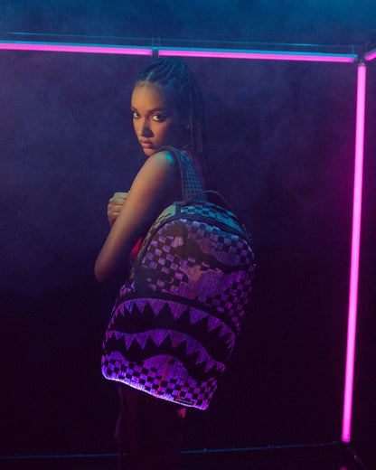 FIBER OPTICS 3AM THE PARTY NEVER STOPS BACKPACK