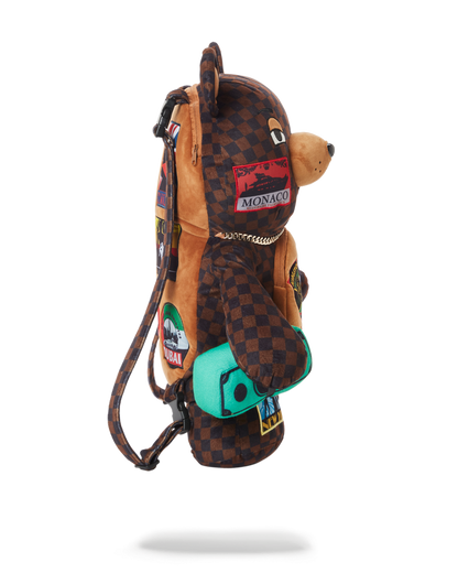 GLOBAL MOGUL MONEYBEAR TEDDYBEAR BACKPACK
