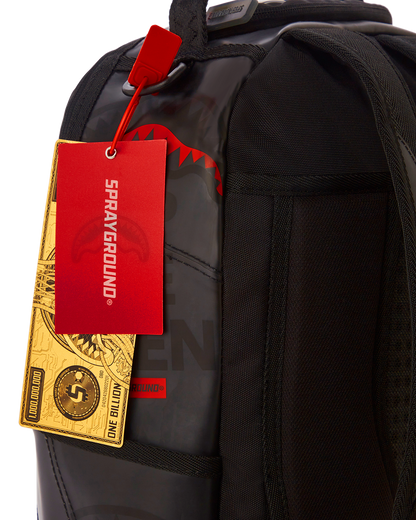 RIP ME OPEN BACKPACK (FROSTED TRANSPARENT)