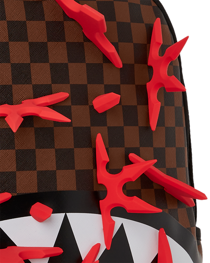 REAL 3D NINJA STARS SMASHED BACKPACK (DLXV)