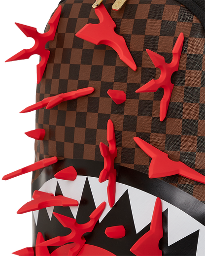 REAL 3D NINJA STARS SMASHED BACKPACK (DLXV)