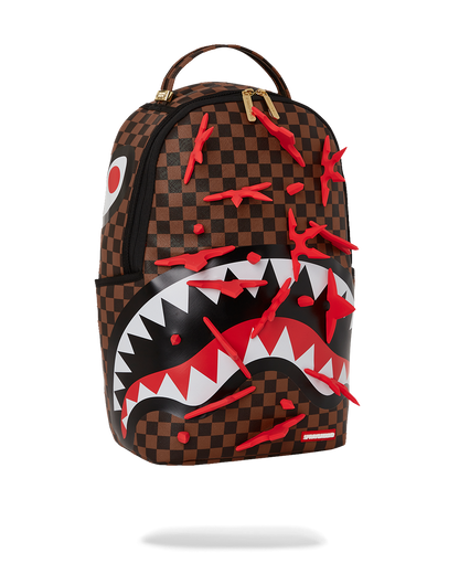 REAL 3D NINJA STARS SMASHED BACKPACK (DLXV)