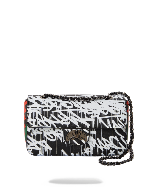 NIGHT NIGHT SHARKCHAIN HANDBAG