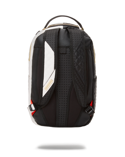 LEVELED UP SPLIT QUILT SHARK BACKPACK (DLXV)