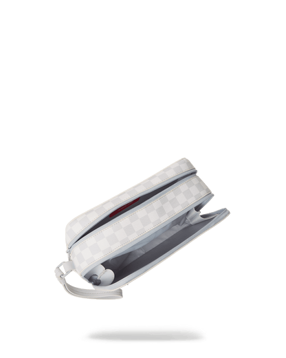 SPLIT THE CHECK (PEARL) TOILETRY BAG