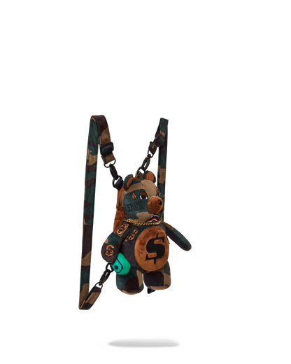 BEARCUB BACKPACK - CAMOCHECK MONEYBEAR