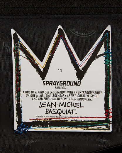 OFFICIAL BASQUIAT UNTITLED (CHEESE POPCORN) 1983 HANDBAG